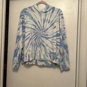 J. Crew Factory Women’s cropped tie-dye hoodie in X-Large